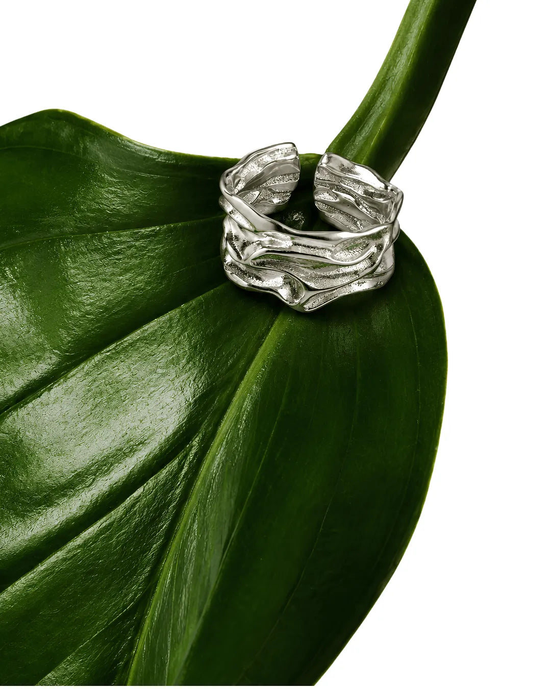 silver statement rings