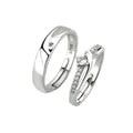 Simple Micro-Setting CZ Ring | Adjustable 925 Sterling Silver Promise Ring