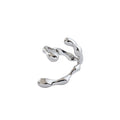 Fashion Irregular C Shape Wide Adjustable Ring