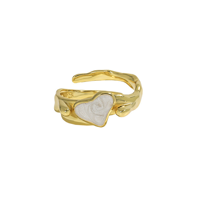 Women Heart Adjustable Ring