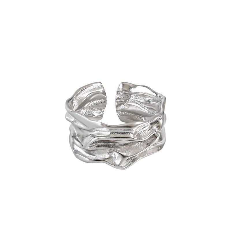 Irregular River Ring | Wide Adjustable