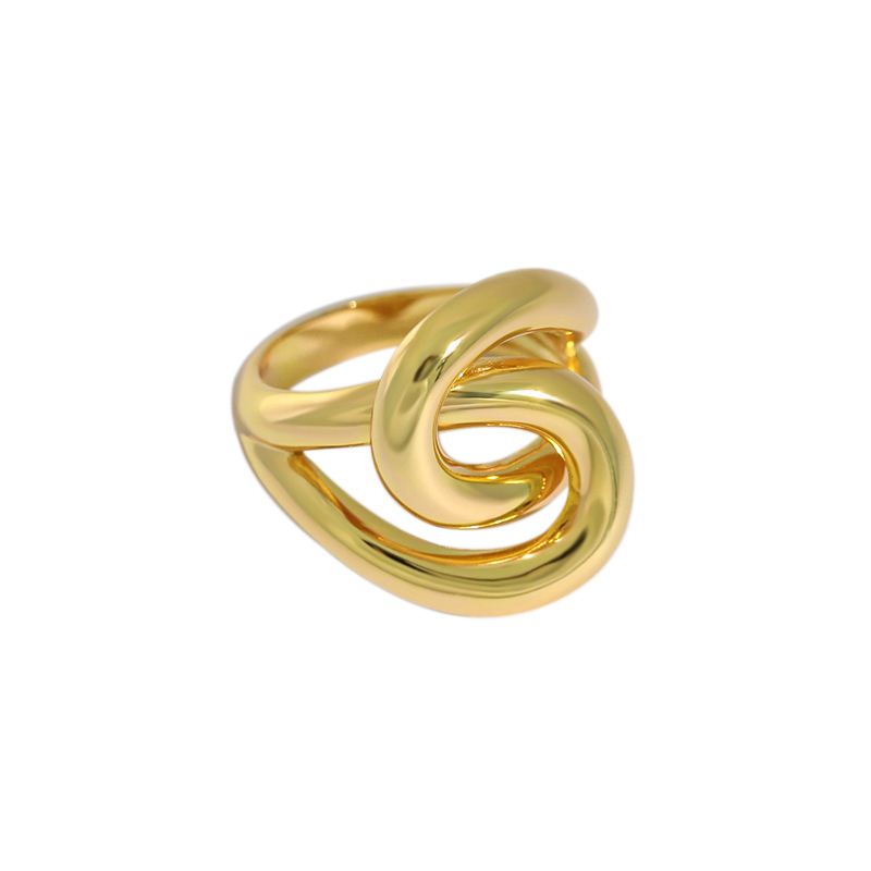 Wide Cross Ring – wide adjustable crossed-lines ring in 925 sterling silver