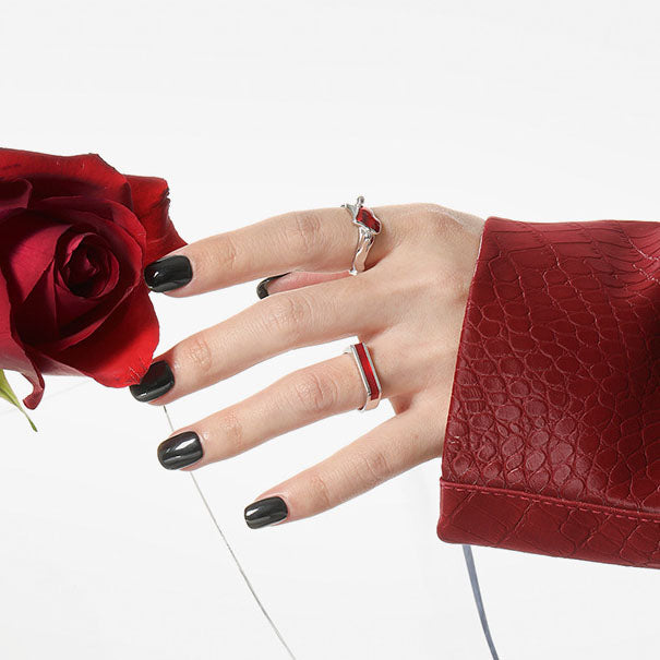 Women Heart Adjustable Ring