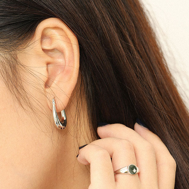 Classic Fashion Hoop Earrings
