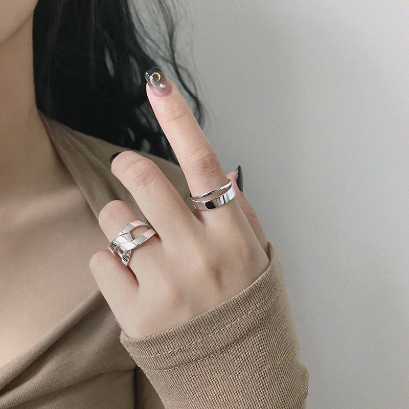 Double-Layer Adjustable Ring | 925 Sterling Silver